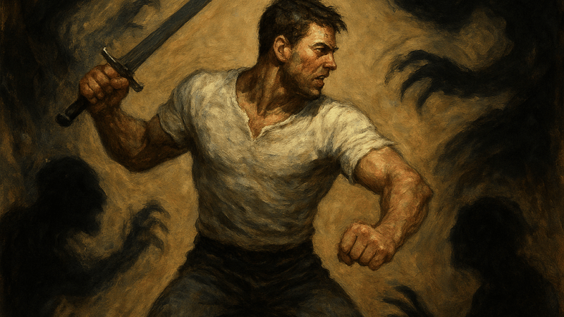 Περί του Ανθρώπου που Πολεμά τις Σκιές του