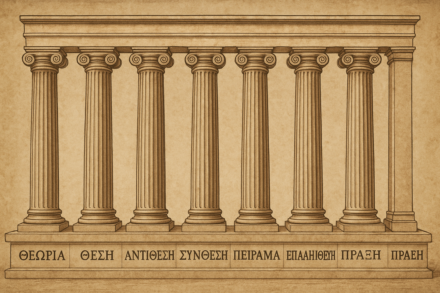 Οι Οκτώ Κολόνες της Σοφίας. Ένα Ταξίδι από τη Θεωρία στην Πράξη